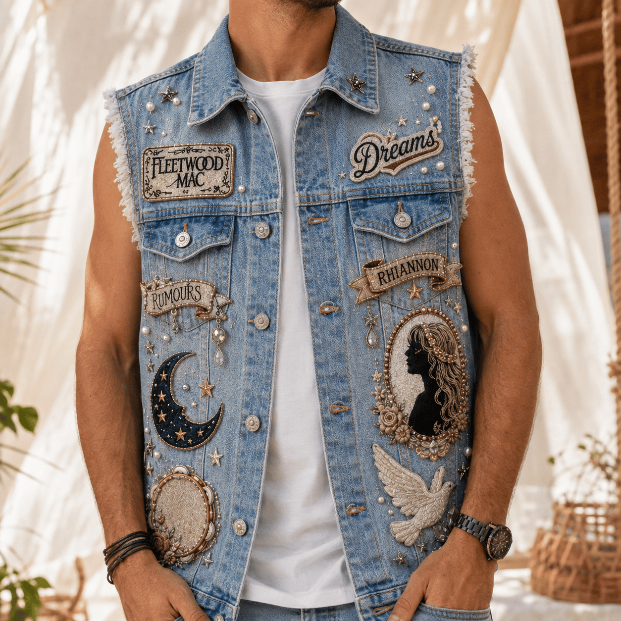 FLM PREMIUM DENIM VEST NTVA