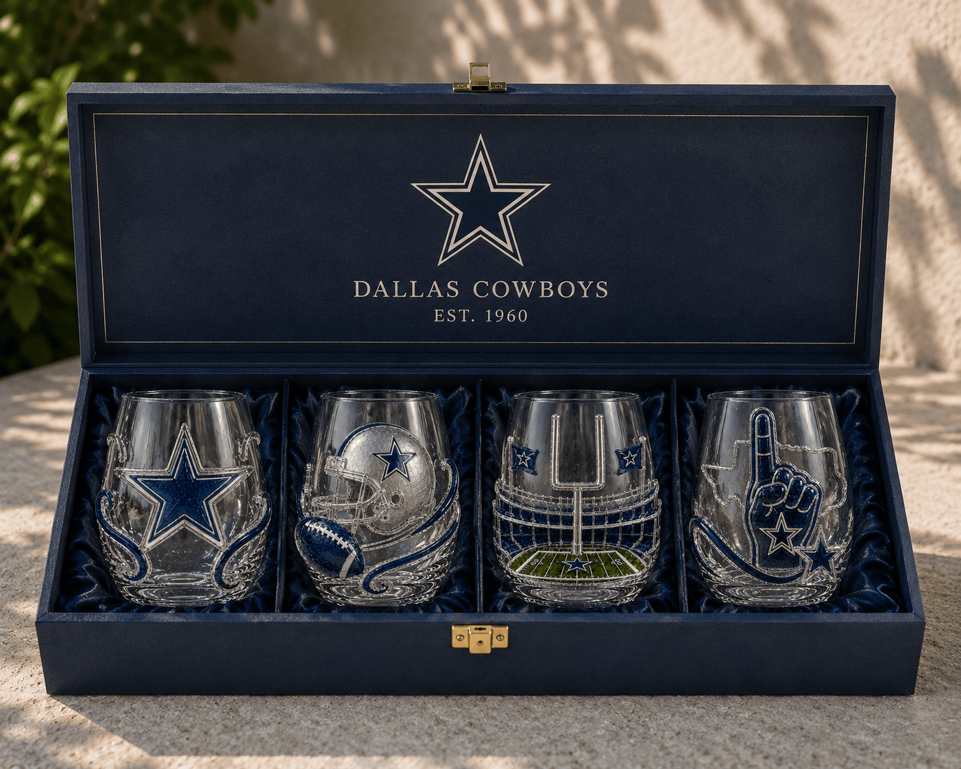DLCB Stemless Glass Cup Set TTTT