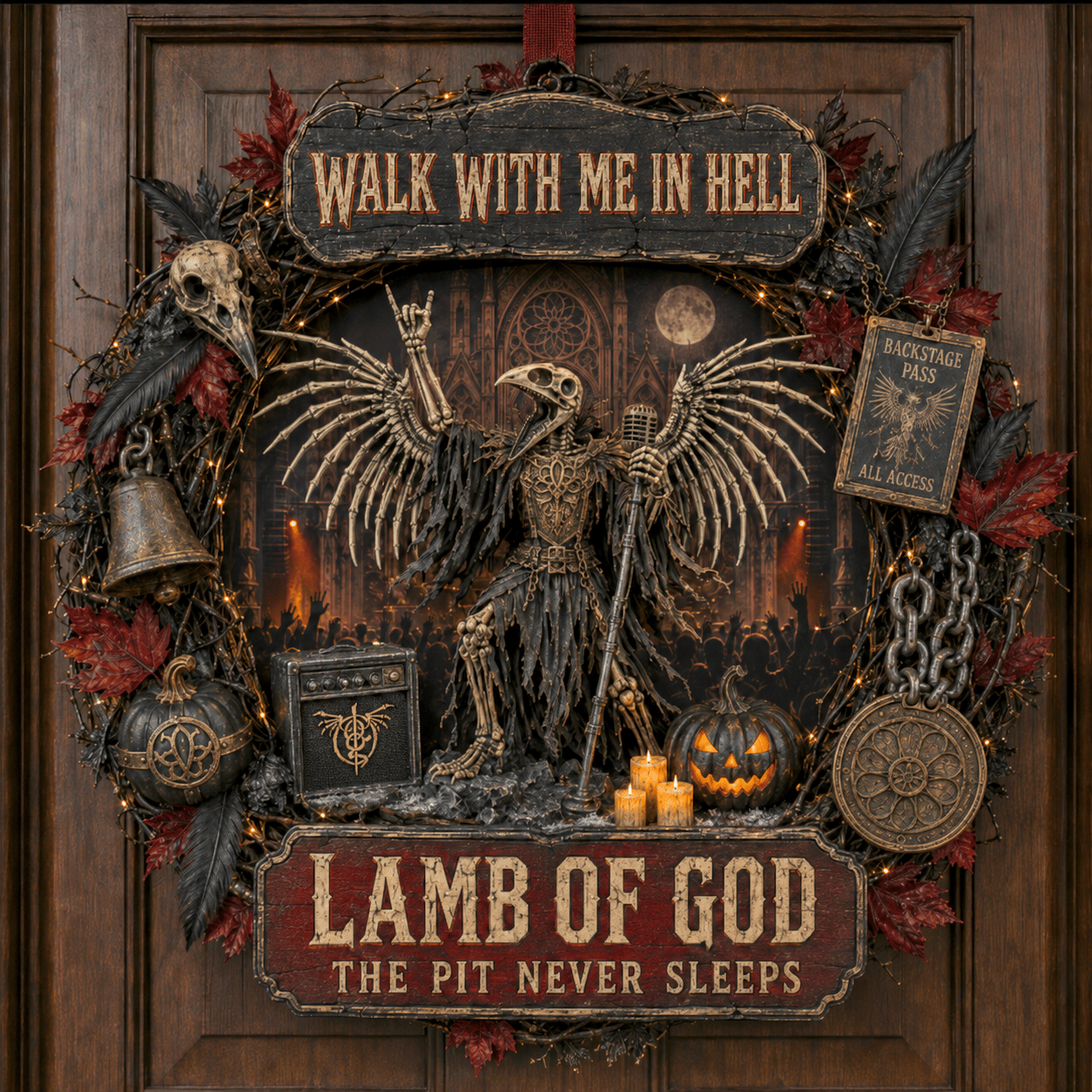 LOG Decorative Wreath NTVA