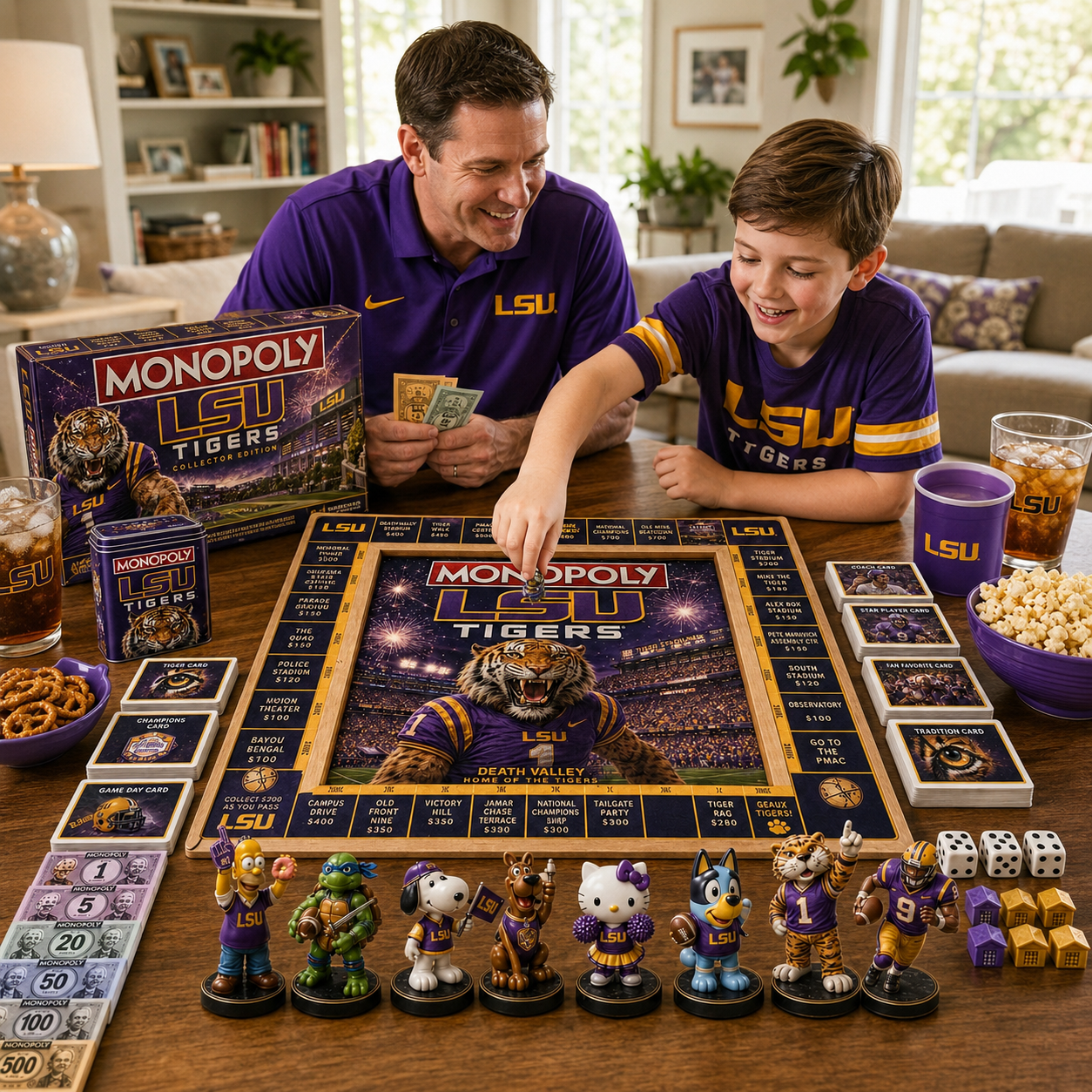 Premium LSU Board Game VTH