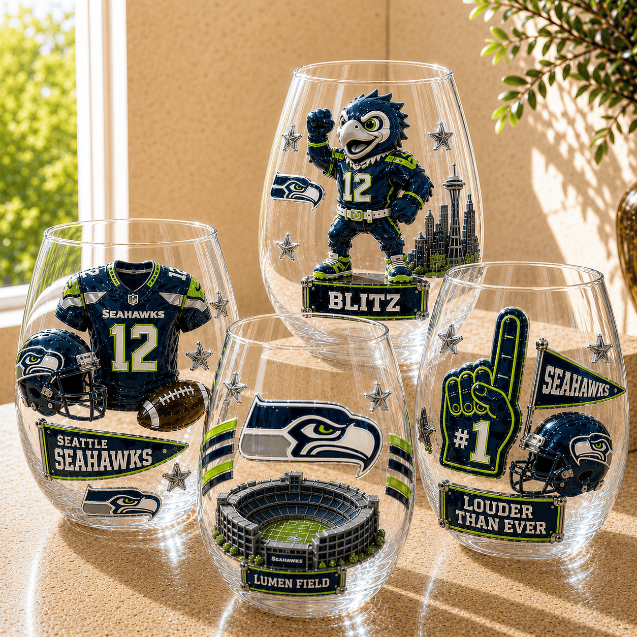 Premium STSH Whiskey Glass Set TMH