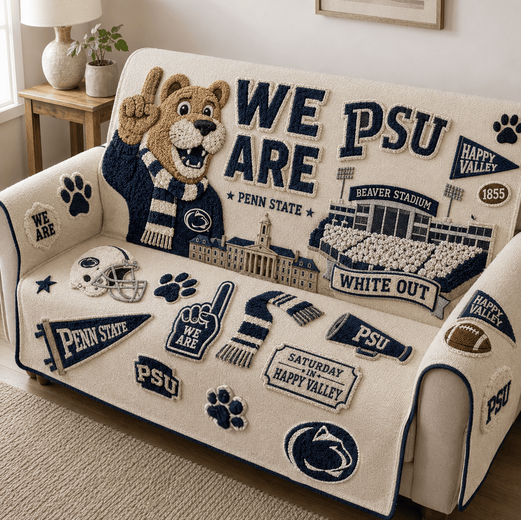PSNL Tufted Sofa Cover & Pillow Set HTTT