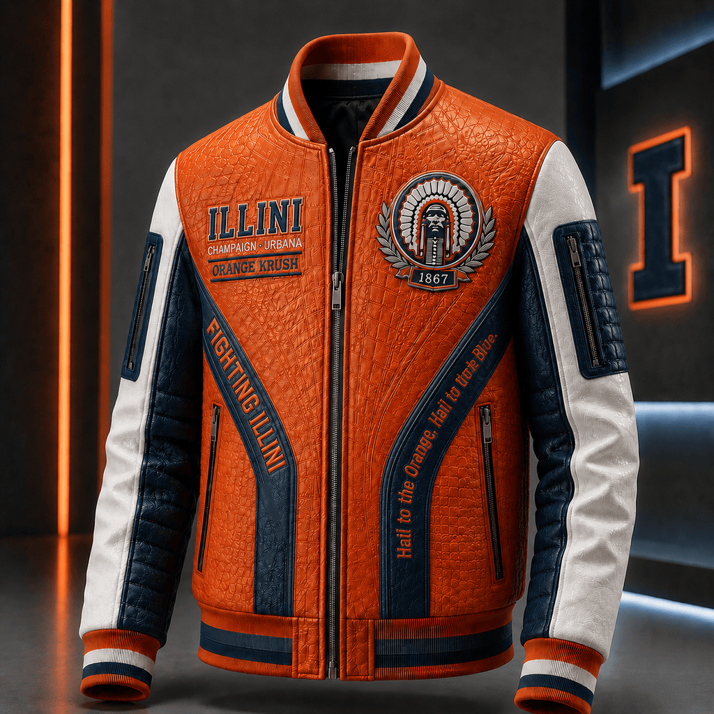 Premium IFI Leather Zipper Jacket PVNA