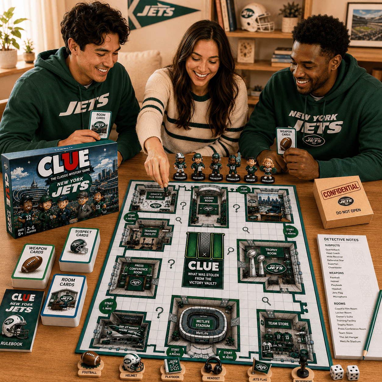Premium NYJ Board Game TMH