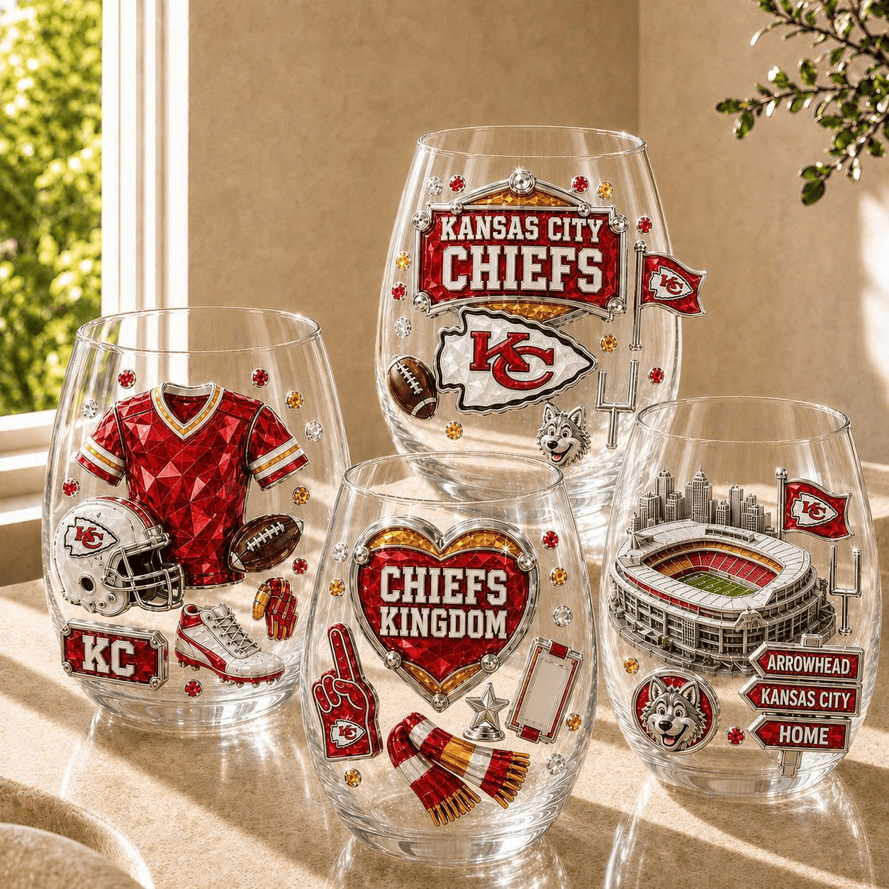 KCC Wine Glass Cup NHVH