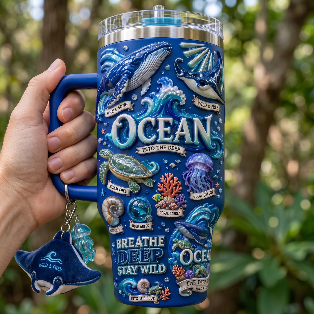 OCN 40oz Tumbler With Handle HTTT