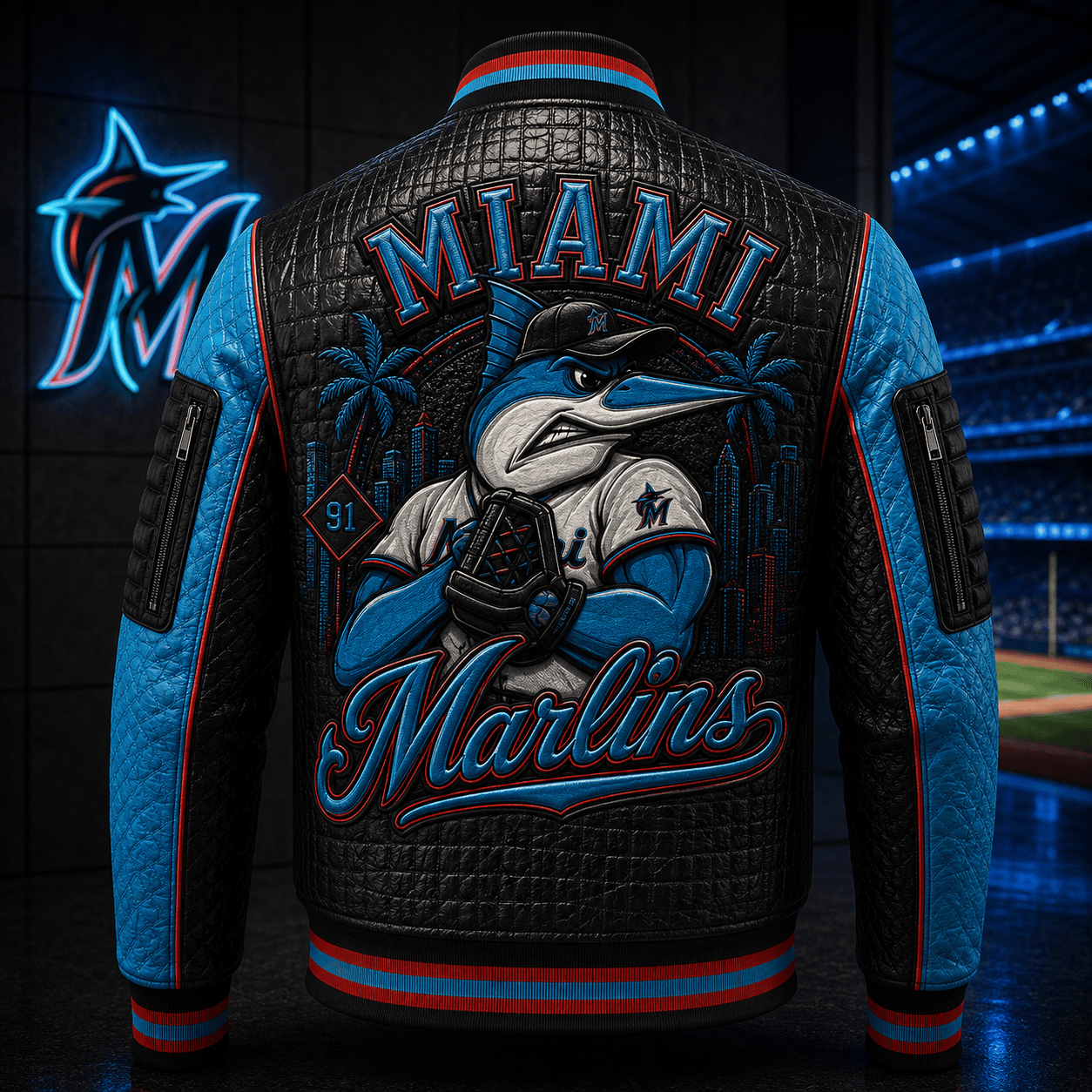 Premium MMA Leather Zipper Jacket PVNA