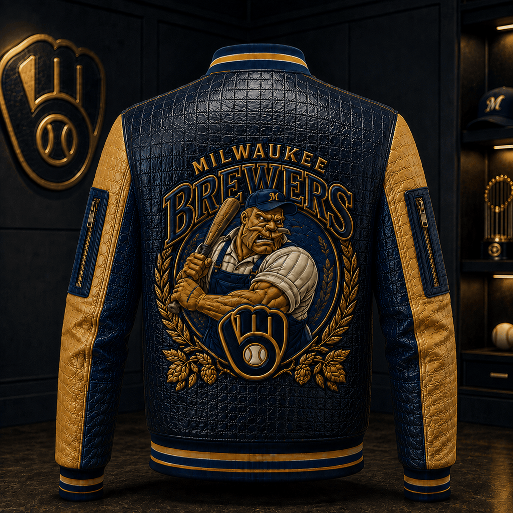 Premium MLKB Leather Zipper Jacket PVNA