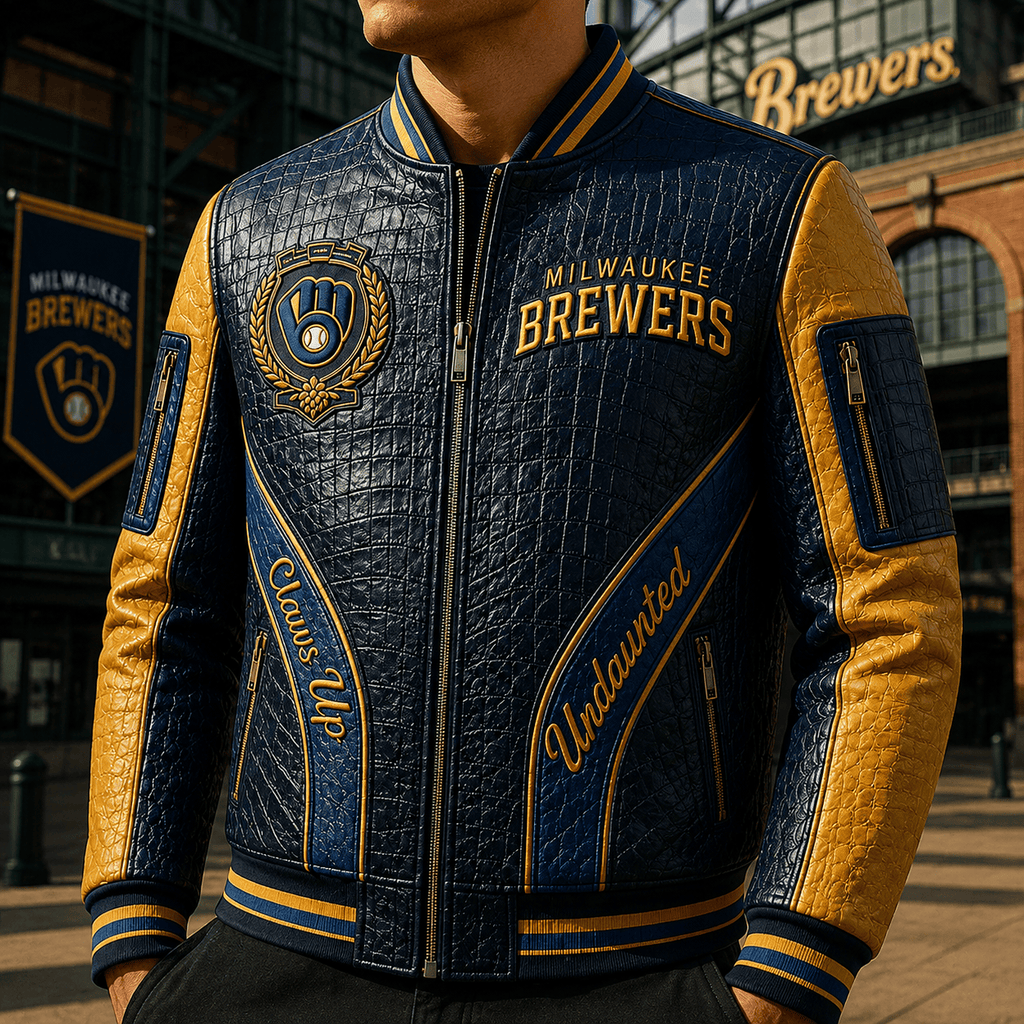 Premium MLKB Leather Zipper Jacket PVNA