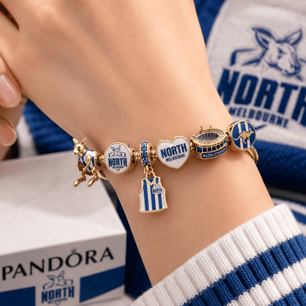 NMKS Gold Charm Bracelet Set VTH