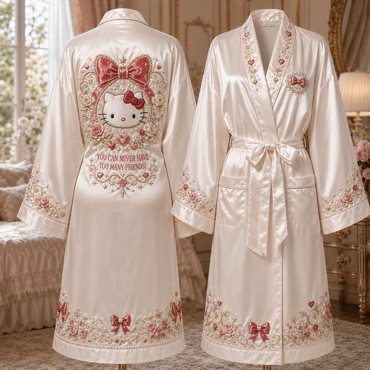 PREMIUM HLKT Satin Robe NVH