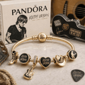 KUB Gold Charm Bracelet Set VTH