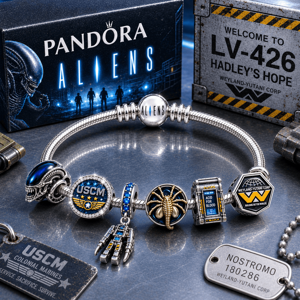 ALE Silver Charm Bracelet Set BMD