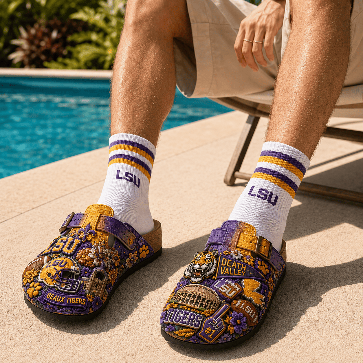 PREMIUM LSU BIRKENSTOCK BOSTON MINK SUEDE CLOGS TTNL