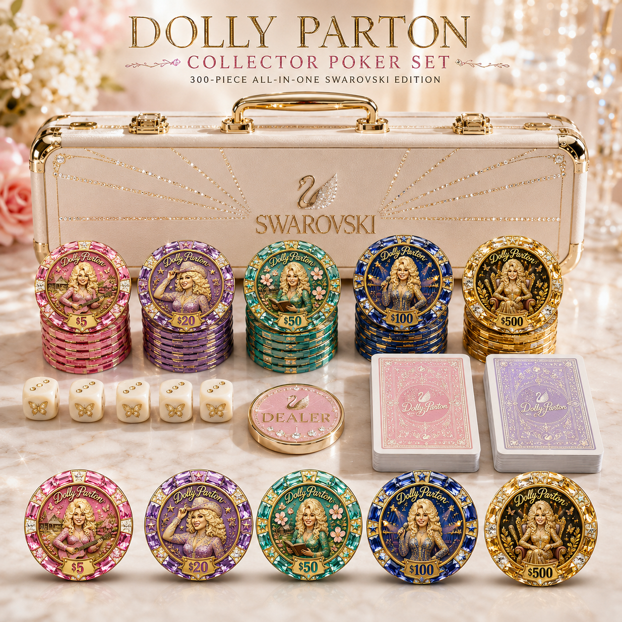 Premium DLPT Poker Set LNTH
