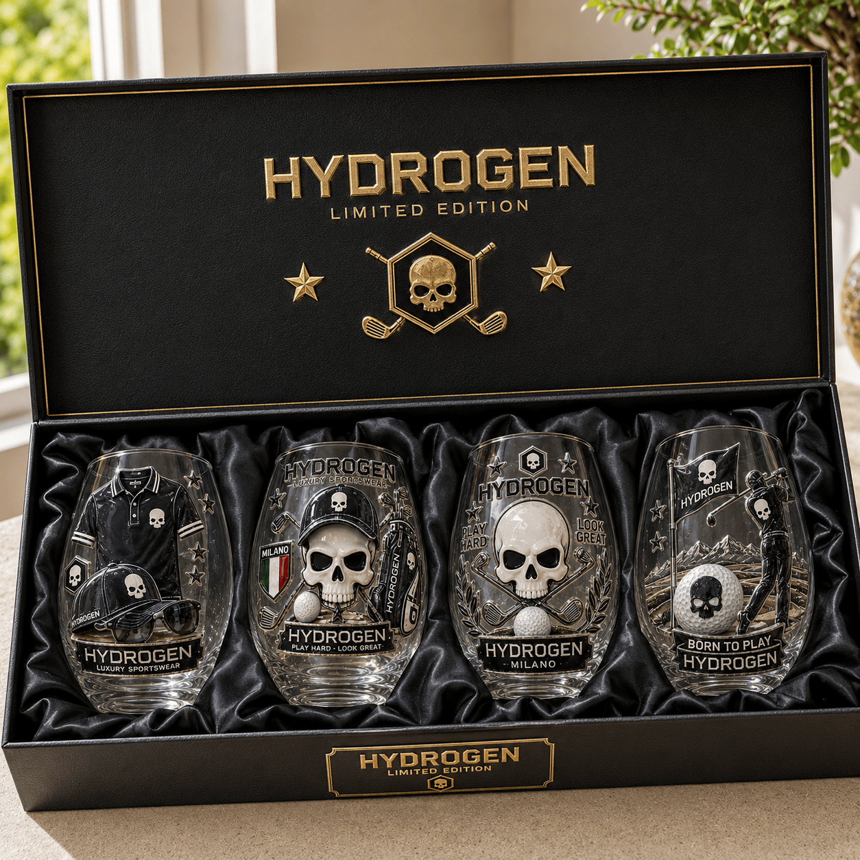 Premium HDRG Wine Glass Cup TTN